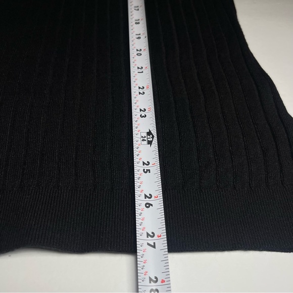 Jawbreaker Dead End Snake Embroidered Turtle Neck Gothic Black Sweater Sz M(US6) - Picture 10 of 10